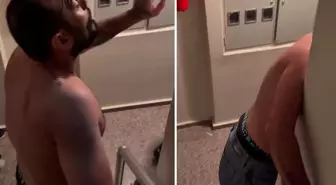 Apartmanda dehşet anları: Komşusuna sinirlenip acısını kayınpederinden çıkardı