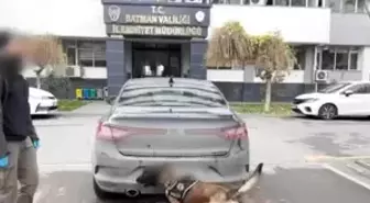 Batman'da bir otomobilde 56 kilo esrar ele geçirildi