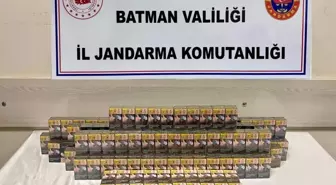 Batman'da kaçakçılık operasyonu