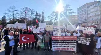 Çorlu'da işçilerinden hak arayışı eylemi