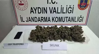 Didim'de yabancı uyruklu şahsın evinde 1 kilo uyuşturucu ele geçirildi