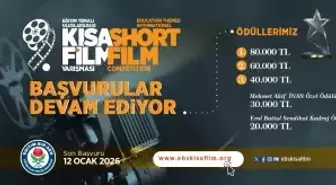 Eğitim temalı 9'uncu Uluslararası Kısa Film Yarışması'na başvurular devam ediyor