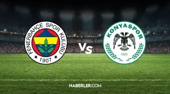 Fenerbahçe maçı hangi kanalda? Fenerbahçe Konyaspor maçını hangi kanal veriyor, nerede izlenir?