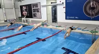Gölpazarı'nda yüzme antrenmanı gerçekleştirildi