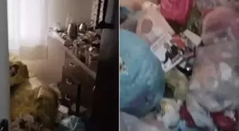 Kiraya verdiği dairesine çilingirle girdi! Gördükleri karşısında öylece kaldı