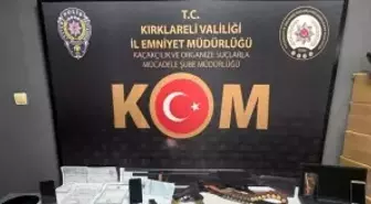 Kırklareli merkezli mali suç operasyonu: 8 şüpheli gözaltına alındı