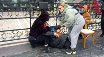 Kuyumcu mağdurlarının eyleminde yaşlı kadın fenalaştı