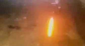 Şanlıurfa'da 3 ev ile fabrikaya silahlı saldırı kamerada