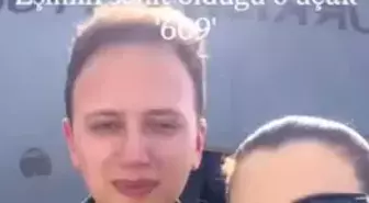 Şehit Hava Pilot Üsteğmen Cüneyt Kandemir'in eşi, düşen uçakta çekilen fotoğrafları paylaştı