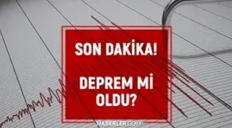SON DEPREMLER! 15 Aralık deprem mi oldu, deprem ne zaman, kaç büyüklüğünde oldu?