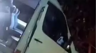 Yolcu minibüsü şarampolde asılı kaldı, faciadan dönüldü