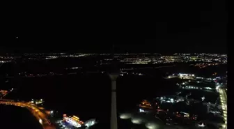 Büyükçekmece Televizyon Kulesi hava trafiği için tehlike saçıyor