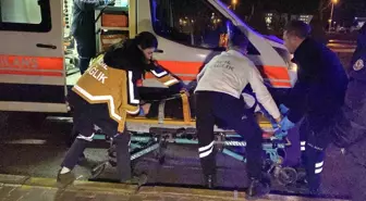 Çorum'da motosiklet yayaya çarptı: 2 yaralı