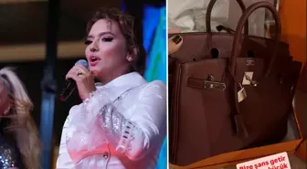 Demet Akalın'ın lüks çantasının fiyatı dudak uçuklattı