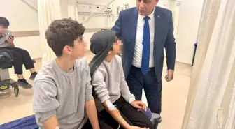 Doğum günü nedeniyle dağıtılan çikolataları yiyen 10 öğrenci hastaneye kaldırıldı