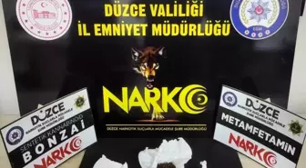 Düzce'de uyuşturucu satıcısı 3 kişi tutuklandı