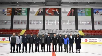 Erzurum GSİM buz salonlarının çehresini değiştiriyor