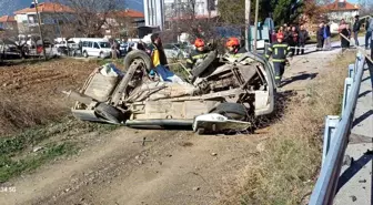 İki aracın çarpıştığı kazada yaşlı sürücü hayatını kaybetti