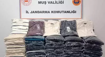 Muş'ta 1 milyon 820 bin TL'lik sahte ürün ele geçirildi