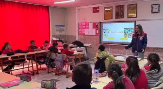 Salavatlı İlkokulu'nda öğrencilere gıda bilinci eğitimi