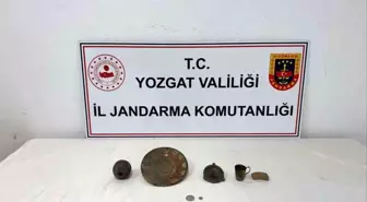 Yozgat'ta tarihi objeler yakalandı