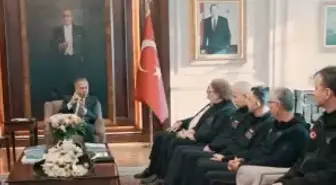 Bakan Yerlikaya, AFAD Başkanı Pehlivan'ı kabul etti