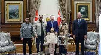 Cumhurbaşkanı Erdoğan, Filistinli Hind Rajab'ın ailesini kabul etti