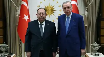 Cumhurbaşkanı Erdoğan, YSK Başkanı Yener'i kabul etti