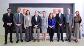 EBRD heyeti, ING Türkiye Gaziantep Şubesi'ni ziyaret etti