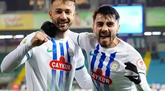 Halil Dervişoğlu 4 gol attı, Çaykur Rizespor, Gaziantep FK'yi beşledi