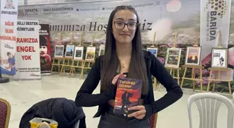 Isparta'da 17 yaşındaki genç yazar 4. kitabını fuarda tanıtıyor