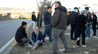 Kırıkkale'de 3 servis aracı çarpıştı: 10 yaralı