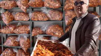 Köyüne kurduğu tesis ile ürünü 10 kat değerlendi! Çuval çuval ihraç ediyor