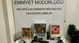 Maltepe'deki 'zula' evine baskında çok sayıda silah ele geçirildi