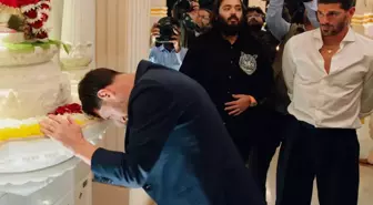 Messi, Hindu tanrısı Hanuman'ı ziyaret etti