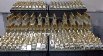 Piyasa değeri 1 milyon 200 bin TL olan kaçak parfüm ele geçirildi