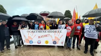 Samsun'da öğretmene şiddete sendikalardan ortak tepki