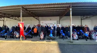 Sinop'ta üreticiye yüzde 100 hibeli makine desteği