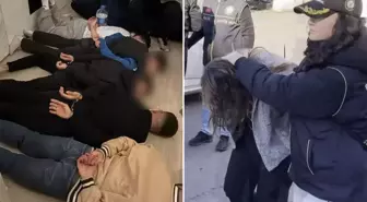 Suç örgütlerine operasyon! 2 kadın tetikçi de yakalandı