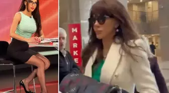 Testi pozitif çıkan Ela Rümeysa Cebeci ifade vermek için adliyeye geldi