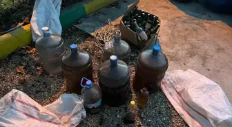Yeni yıl öncesi 6 ton sahte alkol ele geçirildi
