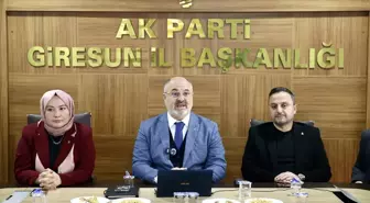 AK Parti Giresun İl Başkanı Yılmaz, kentteki çalışmaları değerlendirdi