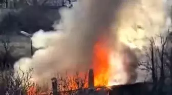 Alevlere teslim olan kulübe küle döndü