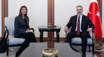 Bakan Fidan, BM Kıbrıs Temsilcisi Cuellar ile bir araya geldi