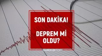 Bursa'da deprem mi oldu? SON DAKİKA! 18 Aralık Bursa'da az önce nerede, kaç şidetinde deprem oldu?