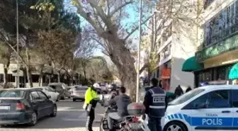 Çan'da güvenli trafik için denetimler devam ediyor