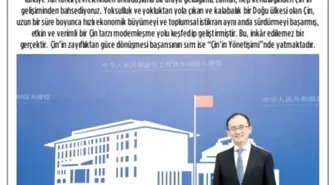 Çin'in Ankara Büyükelçisi'nin 'Çin'in Yönetişimi' Hakkındaki Makalesi Yayımlandı