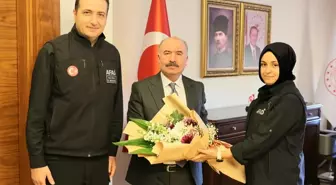 Çorum AFAD'dan Vali Çalgan'a ziyaret