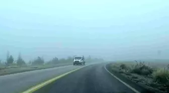 Çorum'da sis etkili oldu