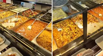 Devlet üniversitesinin açık büfesine bakın! Menüsü kadar fiyatı da olay